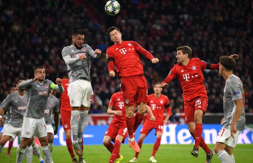 拜仁慕尼黑5-0橫掃霍芬海姆，積分榜繼續領(lǐng)跑